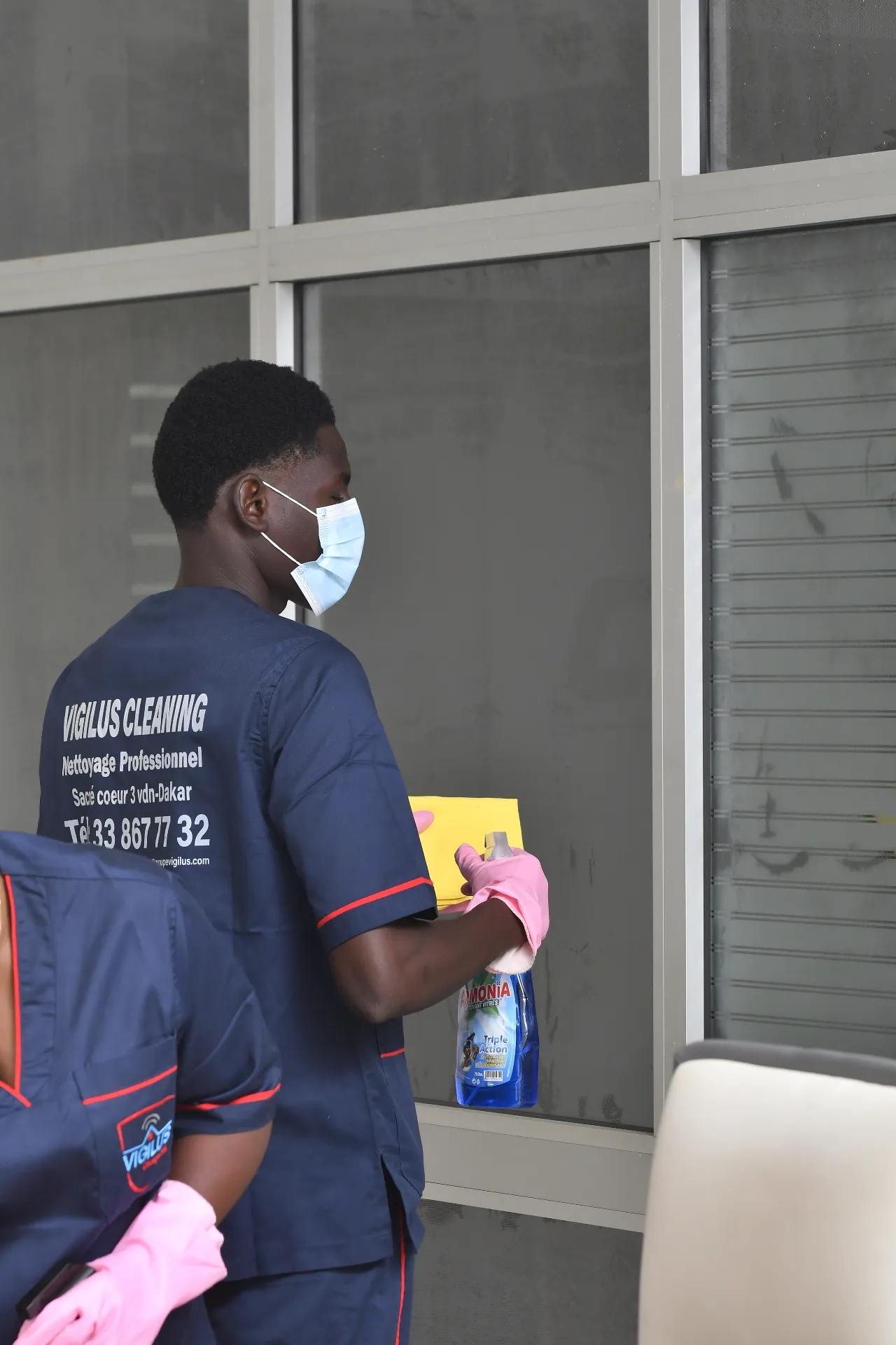 Équipe Vigilus Facilities en intervention